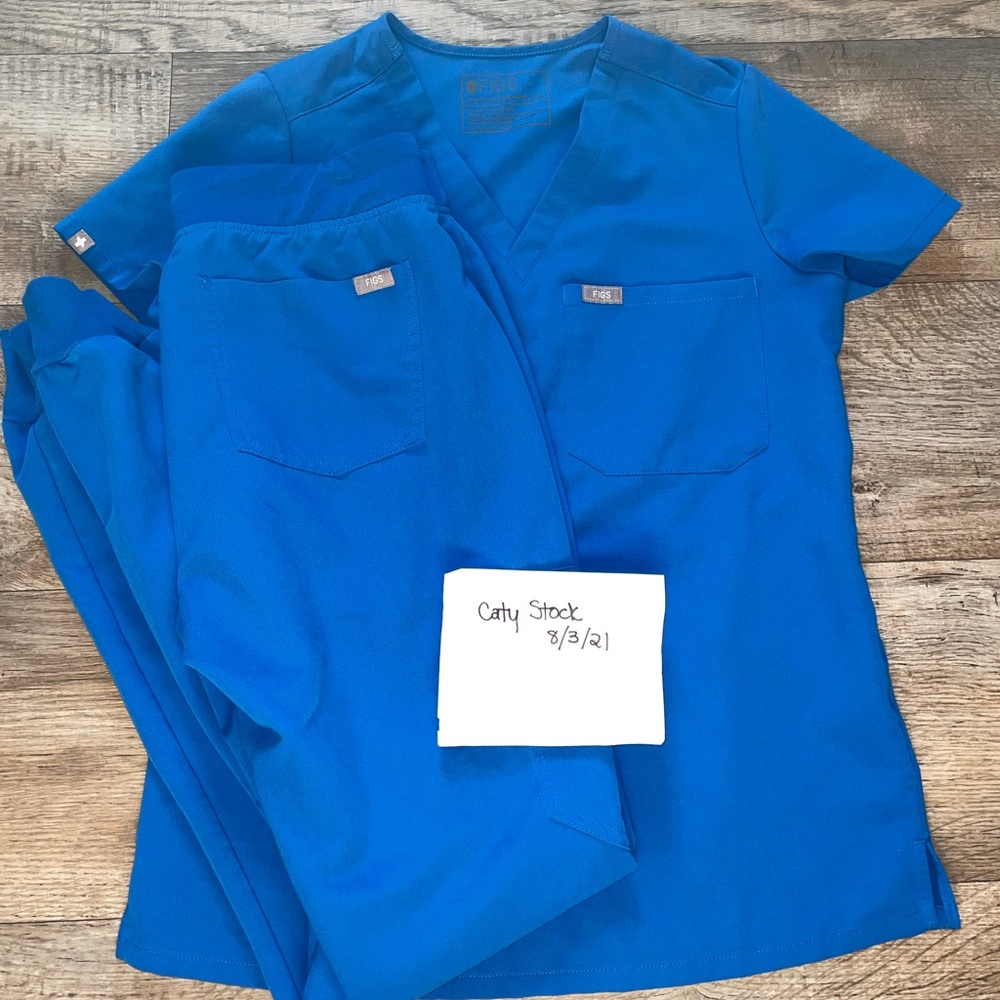 Figs Royal Blue Scrubs